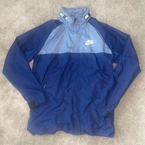 Nike Zip Up Windbreaker Removable Hood